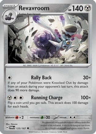 Revavroom (125) [SV: Twilight Masquerade] Pokemon Single Pokémon