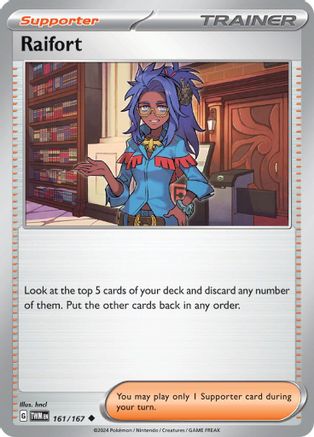 Raifort 161/167 [SV: Twilight Masquerade] Pokemon Single Pokémon