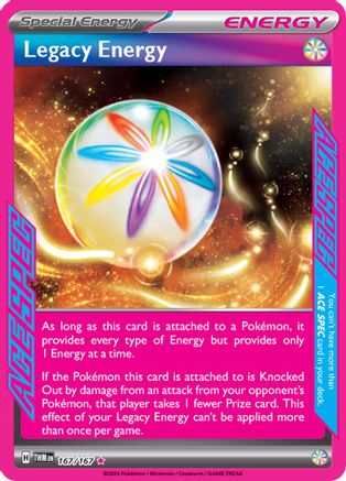 Legacy Energy (167) Holofoil [SV: Twilight Masquerade] Pokemon Single Pokémon