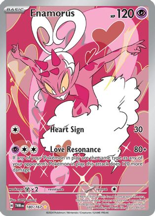 Enamorus - 180/167 Holofoil [SV: Twilight Masquerade] Pokemon Single Pokémon