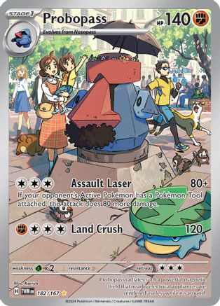 Probopass - 182/167 Holofoil [SV: Twilight Masquerade] Pokemon Single Pokémon
