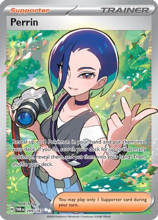 Perrin - 209/167 (209) - [SV: Twilight Masquerade] Holofoil Pokemon Single Pokémon