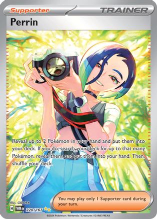 Perrin - 220/167 Holofoil [SV: Twilight Masquerade] Pokemon Single Pokémon