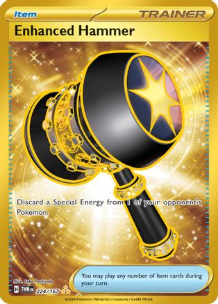 Enhanced Hammer - 224/167 Holofoil [SV: Twilight Masquerade] Pokemon Single Pokémon
