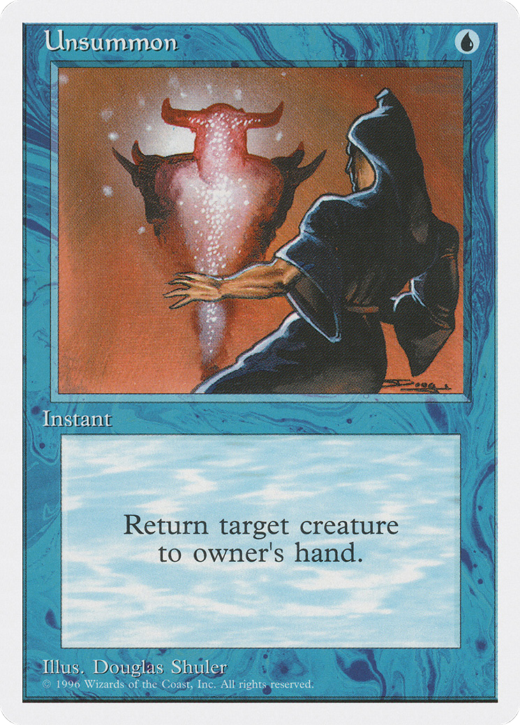 Unsummon (2PS-014) [Misc] Introductory Two-Player Set MTG Single Wizards of the Coast