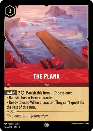 The Plank (133/204) [Ursulas Return] Lorcana Single Disney