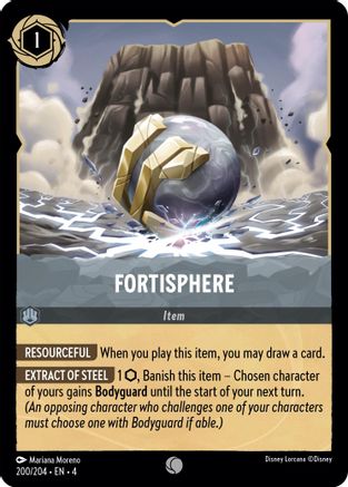 Fortisphere (200/204) [Ursulas Return] Lorcana Single Disney