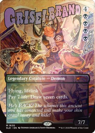 Griselbrand (1620) (Rainbow Foil) (SLD-1620) [Secret Lair] Drop Series Foil MTG Single Wizards of the Coast