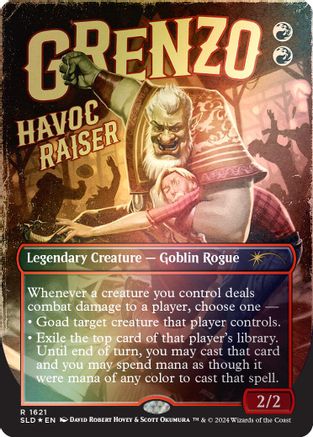 Grenzo, Havoc Raiser (Rainbow Foil) (SLD-1621) [Secret Lair] Drop Series Foil MTG Single Wizards of the Coast