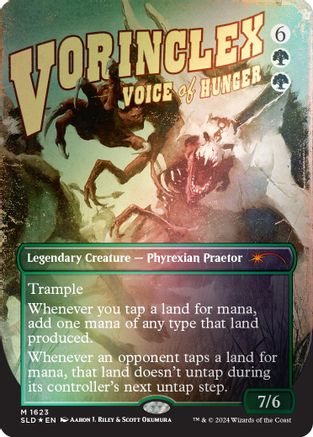 Vorinclex, Voice of Hunger (Rainbow Foil) (SLD-1623) [Secret Lair] Drop Series Foil MTG Single Wizards of the Coast