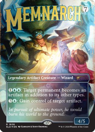 Memnarch (Rainbow Foil) (SLD-1626) [Secret Lair] Drop Series Foil MTG Single Wizards of the Coast