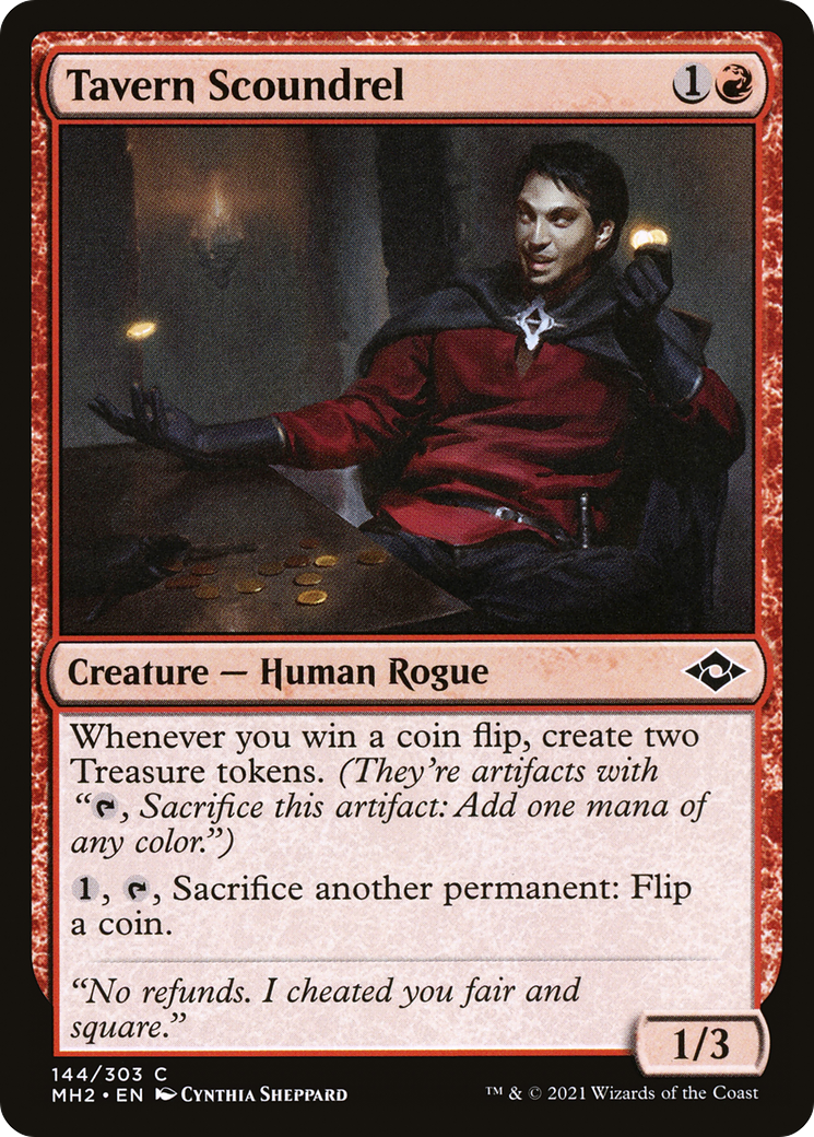 Tavern Scoundrel (MH2-144) [Modern Horizons 2] MTG Single Modern Horizons 2