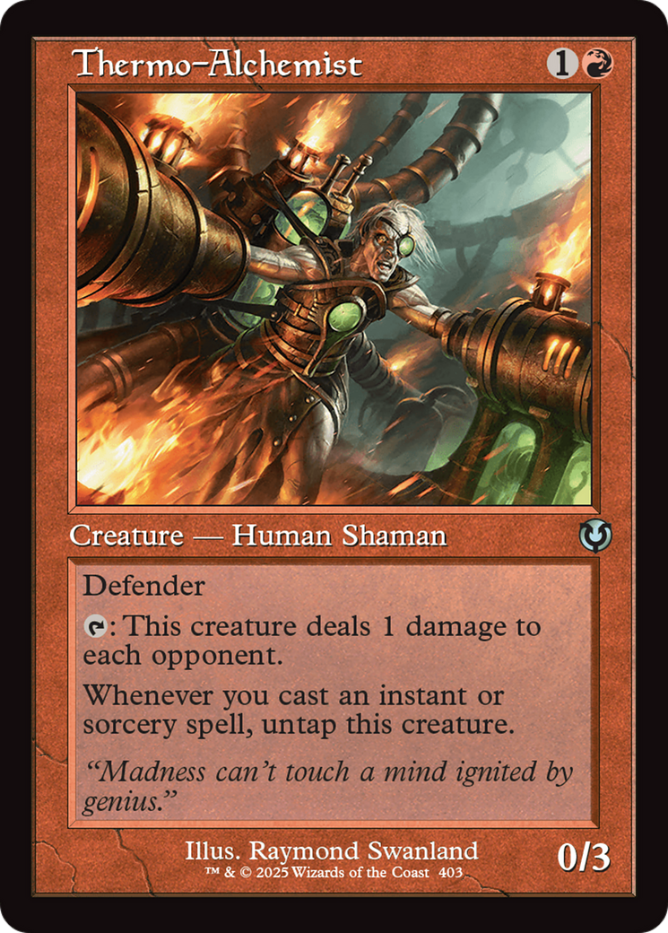 Thermo-Alchemist (INR-403) [Innistrad Remastered] Foil MTG Single Wizards of the Coast