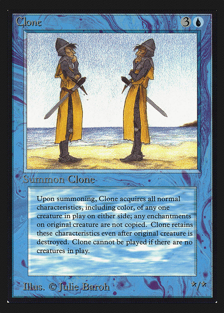 Clone (IED-052) [Intl. Collectors' Edition] MTG Single Wizards of the Coast