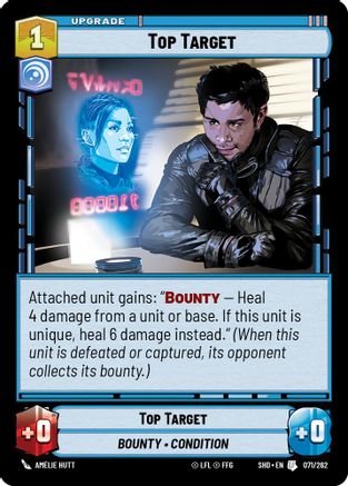 Top Target (071/262)[Shadows of the Galaxy] Foil Star Wars: Unlimited Single Disney