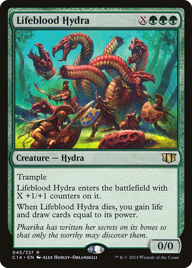 Lifeblood Hydra (C14-045) [Commander 2014] MTG Single Wizards of the Coast