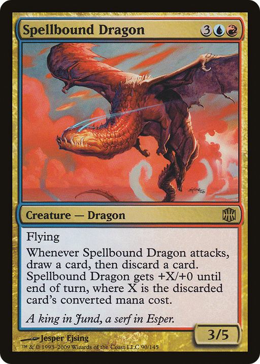 Spellbound Dragon (ARB-090) [Alara Reborn] Foil MTG Single Wizards of the Coast