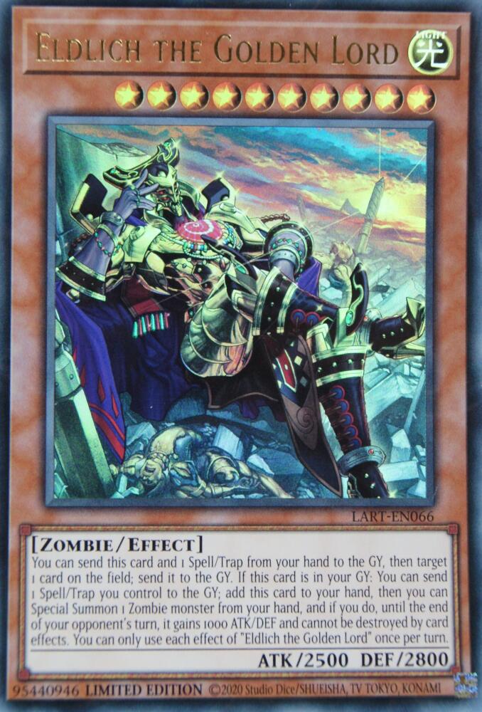 Eldlich the Golden Lord [LART-EN066] Ultra Rare Yugioh Single Yu-Gi-Oh!   