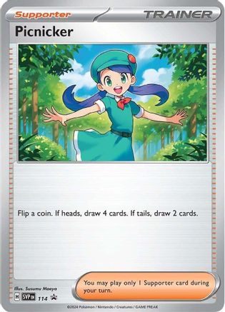 Picnicker - 114 (114) [Promos: SV Promo Cards] Pokemon Single Pokémon