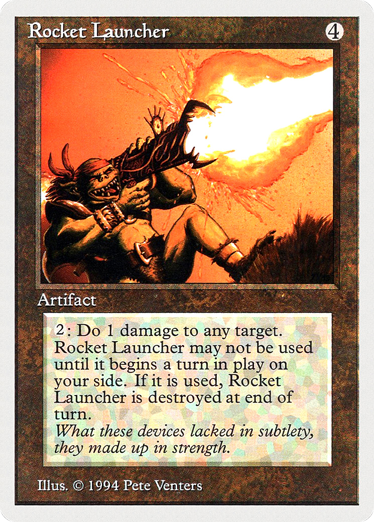 Rocket Launcher (SUM-272) [Misc] Summer Magic / Edgar MTG Single Wizards of the Coast