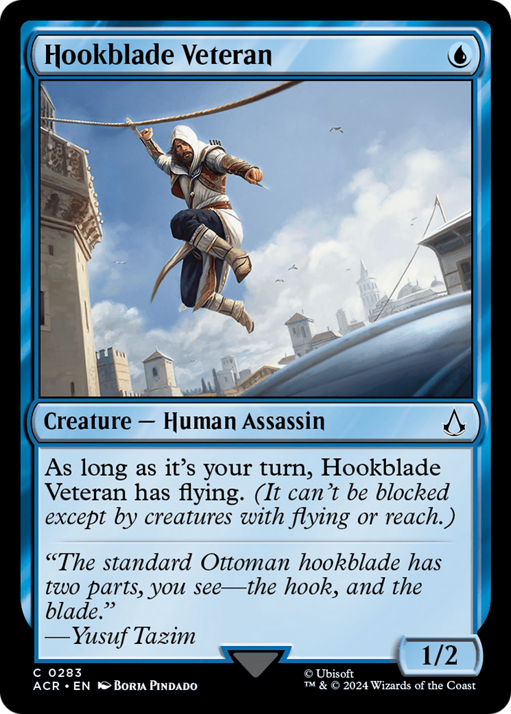 Hookblade Veteran (ACR-283) [Assassin's Creed] Foil MTG Single Wizards of the Coast