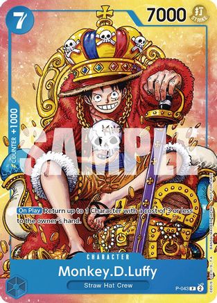 Monkey.D.Luffy (Convention Promo 2024) (P-043) [One Piece Promotion Cards] One Piece Single Bandai