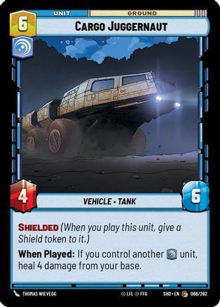 Cargo Juggernaut (066/262)[Shadows of the Galaxy] Star Wars: Unlimited Single Disney