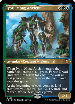 Jyoti, Moag Ancient (Foil Etched) (M3C-021) [Modern Horizons 3 Commander] Foil MTG Single Wizards of the Coast