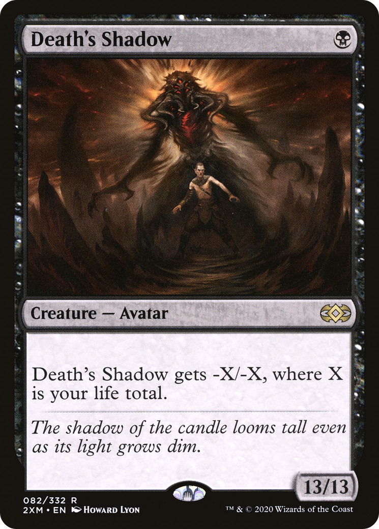 Death's Shadow (2XM-082) [Double Masters] Foil MTG Single Wizards of the Coast