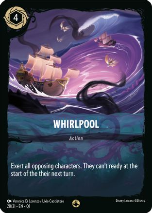 Whirlpool (28/31) [Illumineers Quest Deep Trouble] Lorcana Single Disney