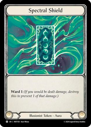 Spectral Shield [MST158-B] (Part the Mistveil) Flesh And Blood Single Flesh And Blood   