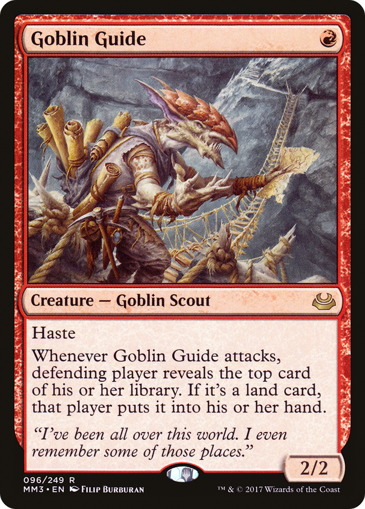 Goblin Guide (MM3-096) [Modern Masters 2017] Foil MTG Single Modern Masters 2017