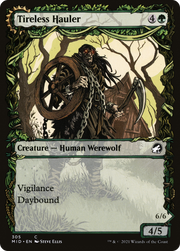Tireless Hauler (MID-305) [Innistrad: Midnight Hunt] (Showcase) MTG Single Wizards of the Coast