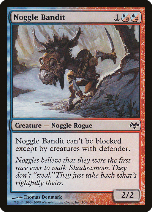 Noggle Bandit (EVE-106) [Eventide] MTG Single Wizards of the Coast