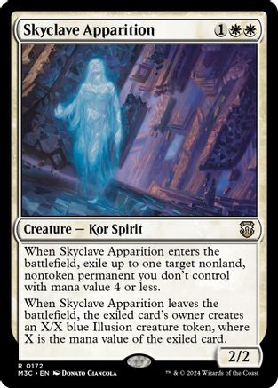 Skyclave Apparition (Ripple Foil) (M3C-172) [Modern Horizons 3 Commander] Foil MTG Single Wizards of the Coast
