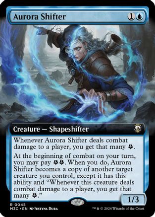 Aurora Shifter (Ripple Foil) (M3C-045) [Modern Horizons 3 Commander] Foil MTG Single Wizards of the Coast