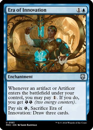 Era of Innovation (Ripple Foil) (M3C-183) [Modern Horizons 3 Commander] Foil MTG Single Wizards of the Coast