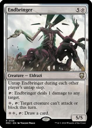 Endbringer (Ripple Foil) (M3C-156) [Modern Horizons 3 Commander] Foil MTG Single Wizards of the Coast