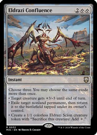 Eldrazi Confluence (Ripple Foil) (M3C-032) [Modern Horizons 3 Commander] Foil MTG Single Wizards of the Coast