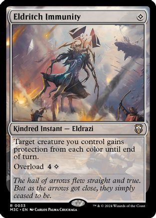 Eldritch Immunity (Ripple Foil) (M3C-033) [Modern Horizons 3 Commander] Foil MTG Single Wizards of the Coast