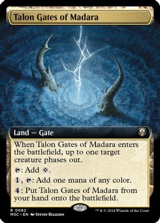 Talon Gates of Madara (Ripple Foil) (M3C-082) [Modern Horizons 3 Commander] Foil MTG Single Wizards of the Coast