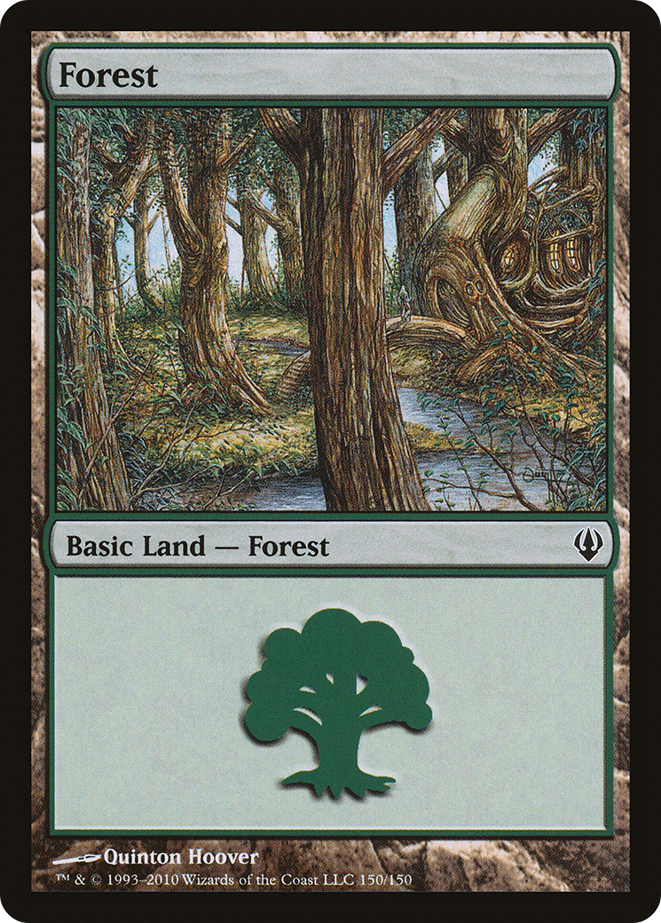 Forest (ARC-150) [Misc] Archenemy MTG Single Wizards of the Coast