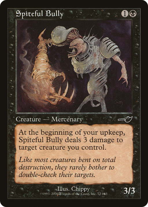 Spiteful Bully (NMS-072) [Nemesis] MTG Single Wizards of the Coast
