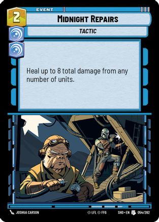 Midnight Repairs (054/262)[Shadows of the Galaxy] Star Wars: Unlimited Single Disney