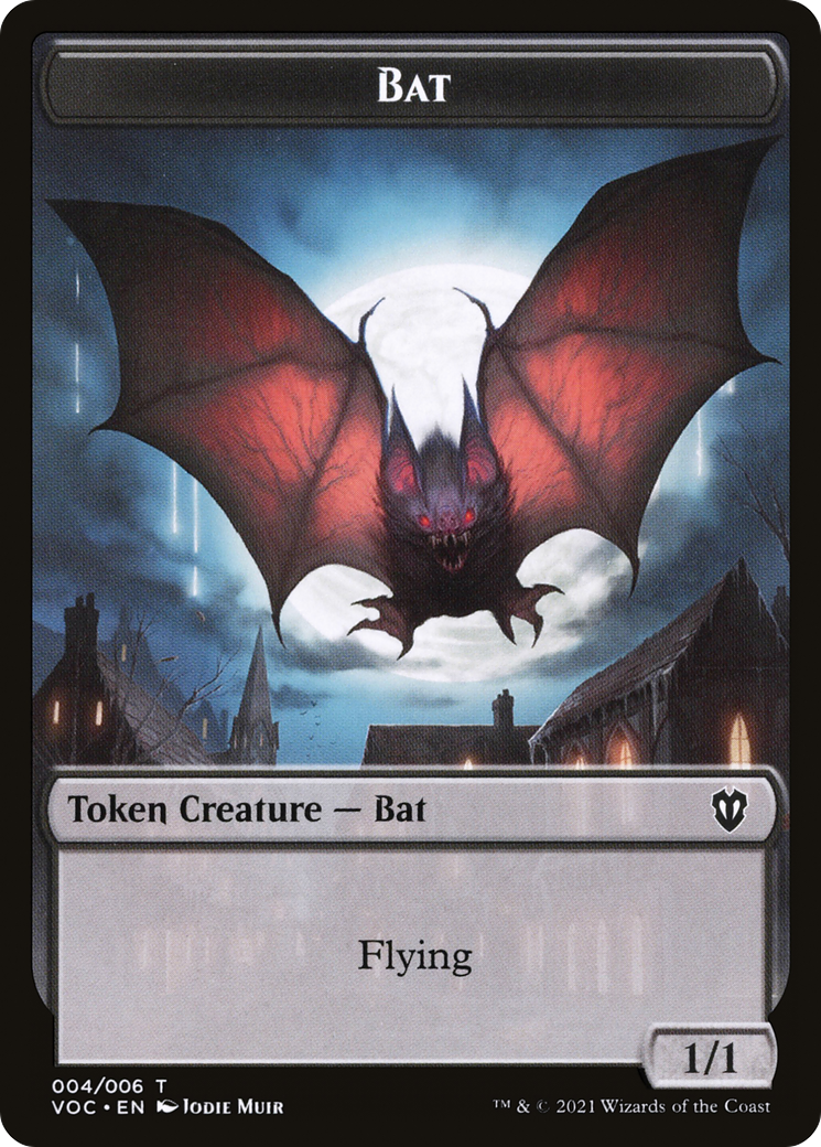 Bat (TVOC-004) [Tokens] Crimson Vow Commander Tokens MTG Single Wizards of the Coast