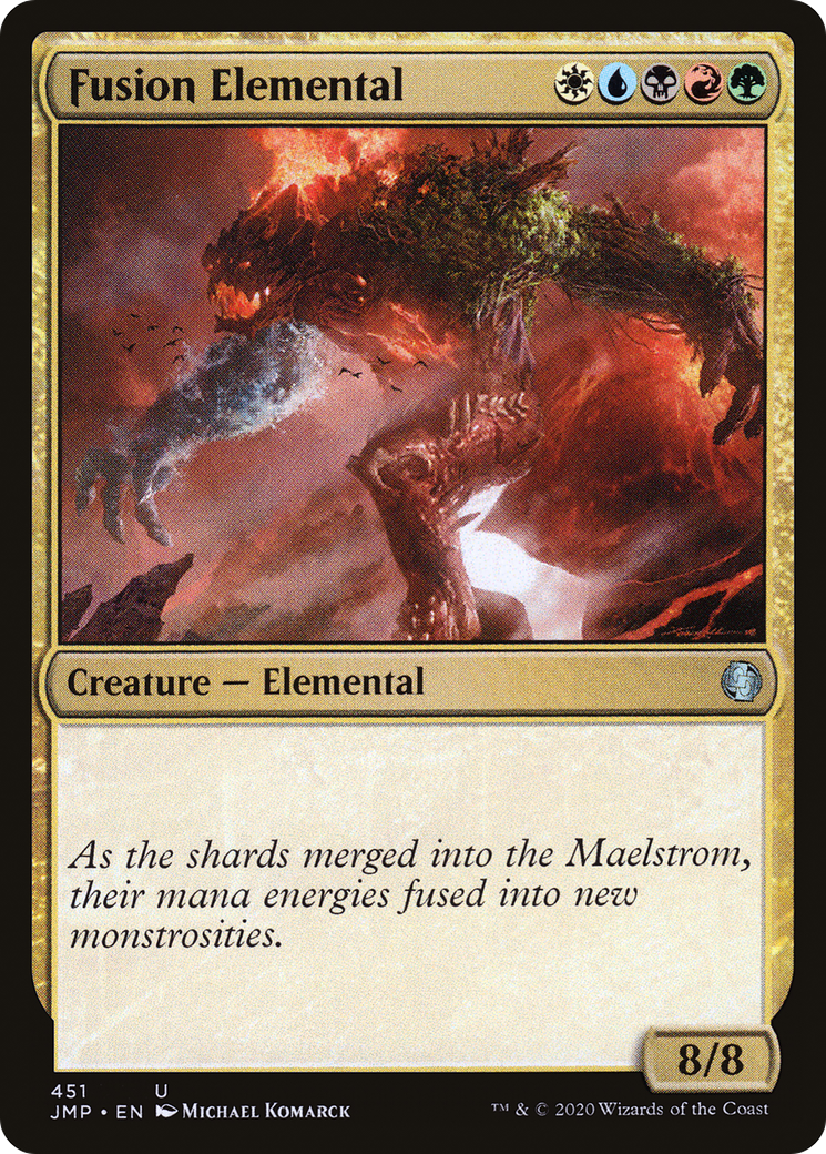 Fusion Elemental (JMP-451) [Jumpstart] MTG Single Wizards of the Coast