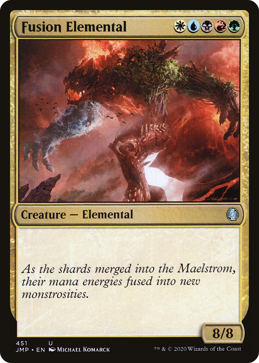 Fusion Elemental (JMP-451) [Jumpstart] MTG Single Wizards of the Coast