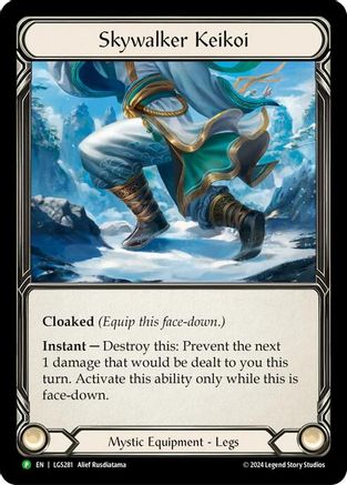 Skywalker Keikoi [LGS281] (Promo)  Rainbow Foil Flesh And Blood Single Flesh And Blood   