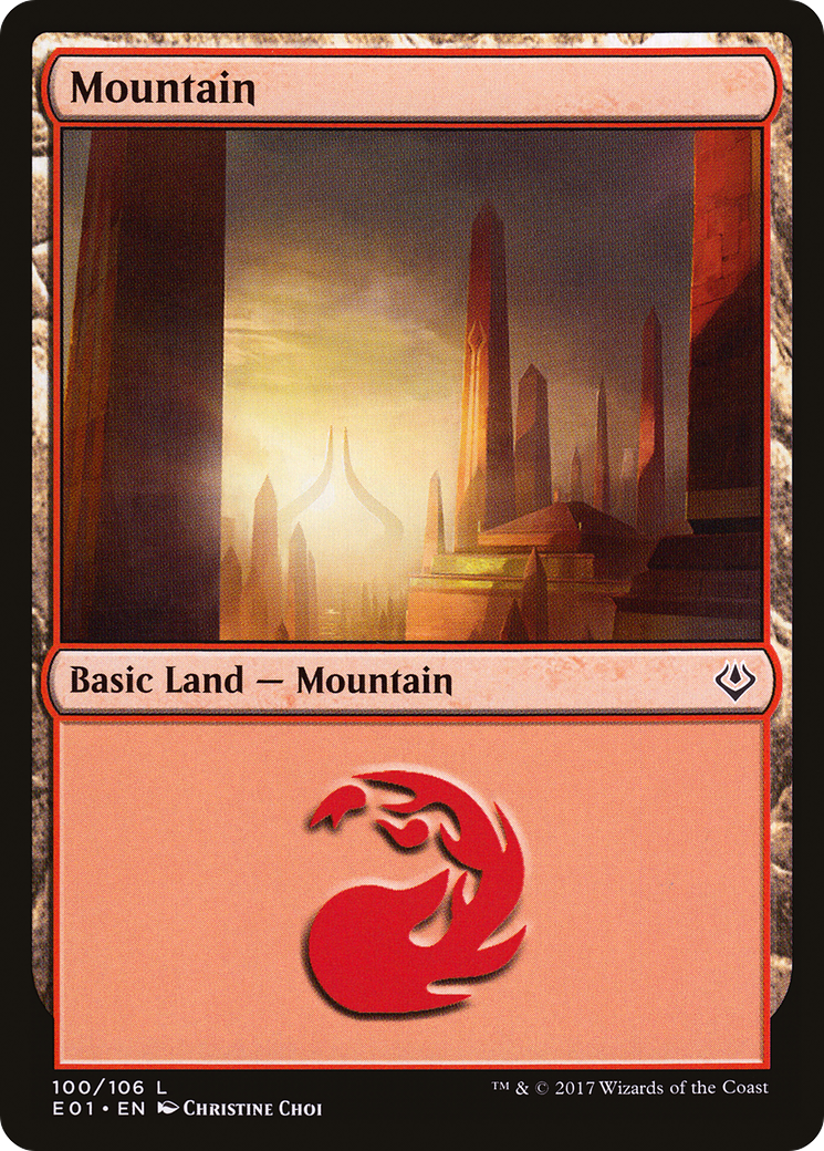 Mountain (AC2-100) [Misc] Archenemy: Nicol Bolas MTG Single Wizards of the Coast