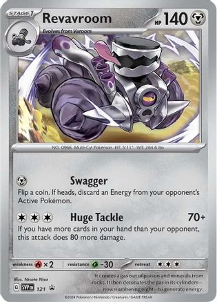 Revavroom - 121 (121) Holofoil [Promos: SV Promo Cards] Pokemon Single Pokémon